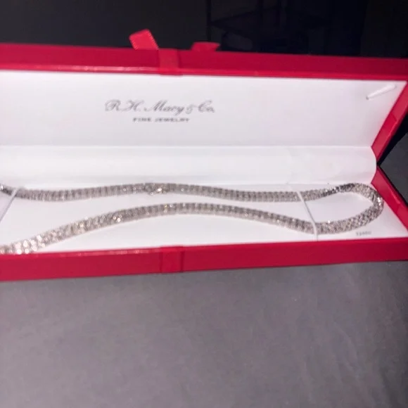 R.H. Macy & Co. Silver necklace